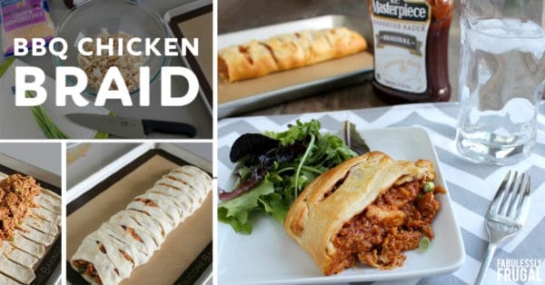 BBQ chicken braid recipe