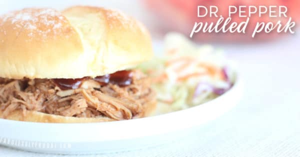 Dr. pepper pulled pork
