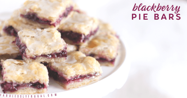 the best blackberry bars