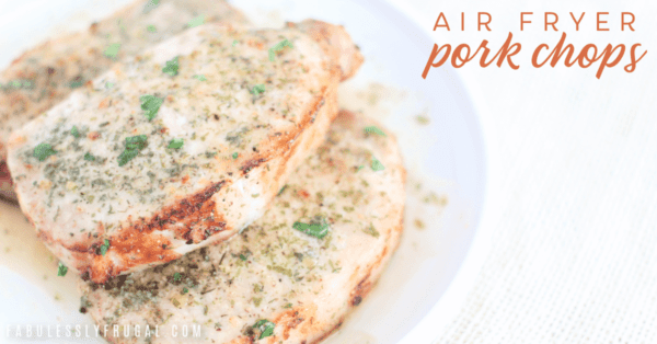 easy air fryer pork chops