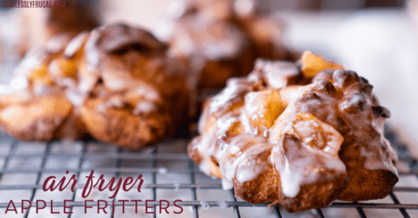 Air fryer apple fritters are easy and simple. You only need 3 ingredients to make this delicious recipe that everyone will love