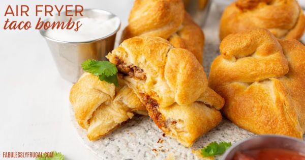 air fryer taco bombs