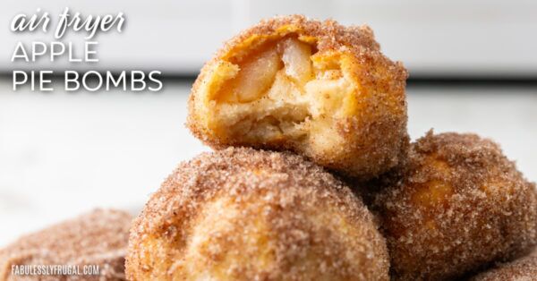 apple pie bombs in the air fryer