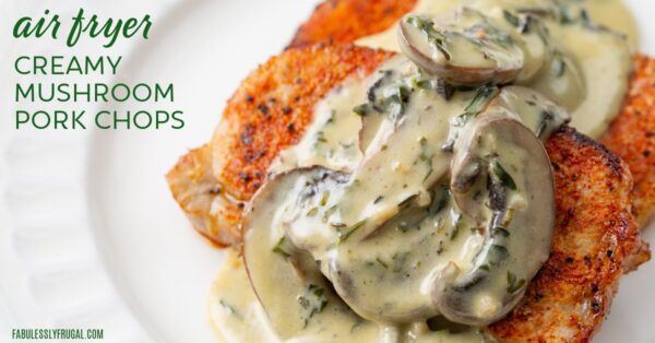 creamy mushroom pork chops