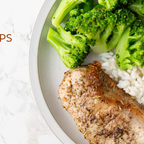 air fryer garlic pork chops