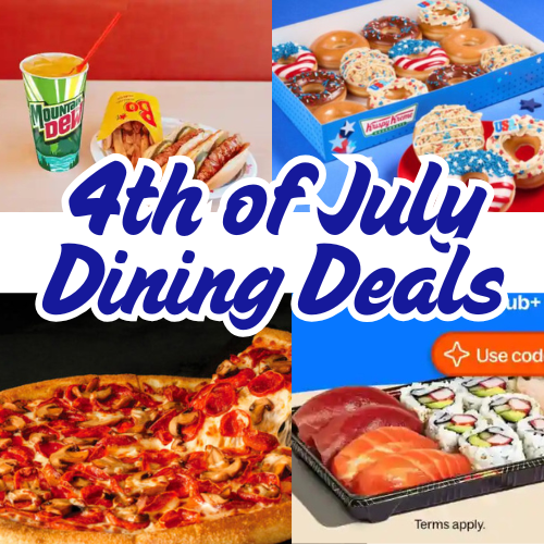4th of July restaurant deals