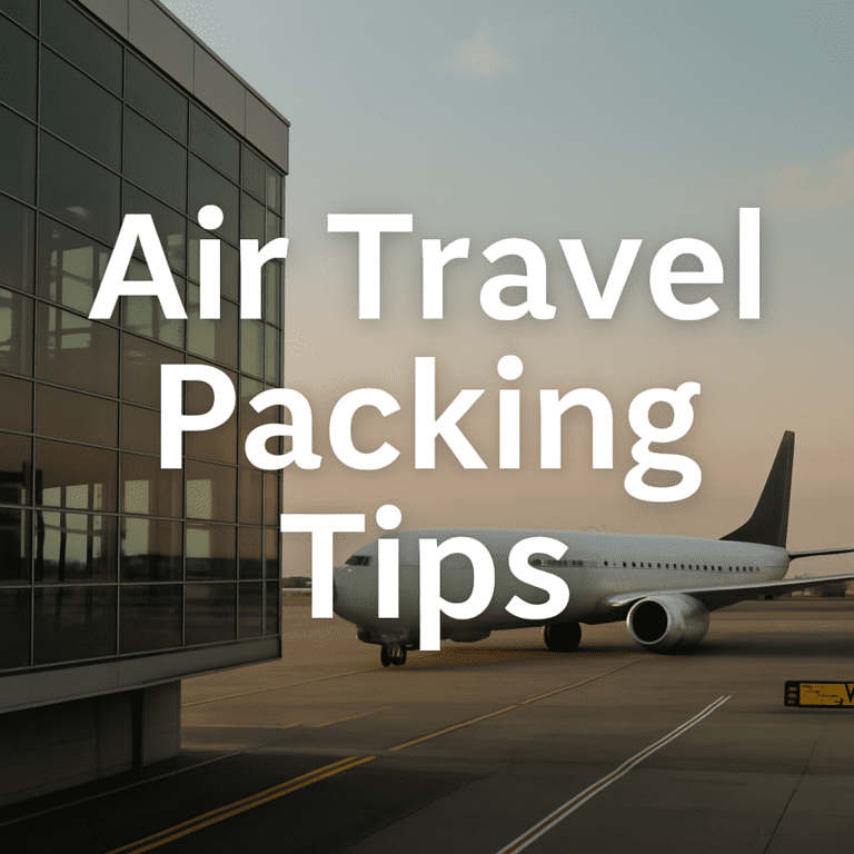 air travel packing tips