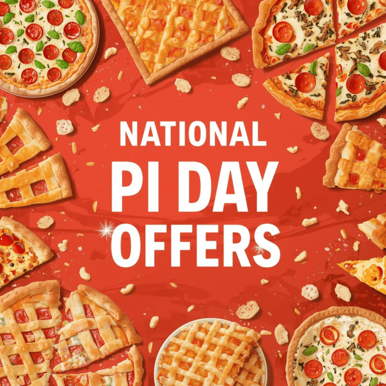 national pi day deals and offers for 3/14