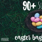 Non candy easter basket ideas