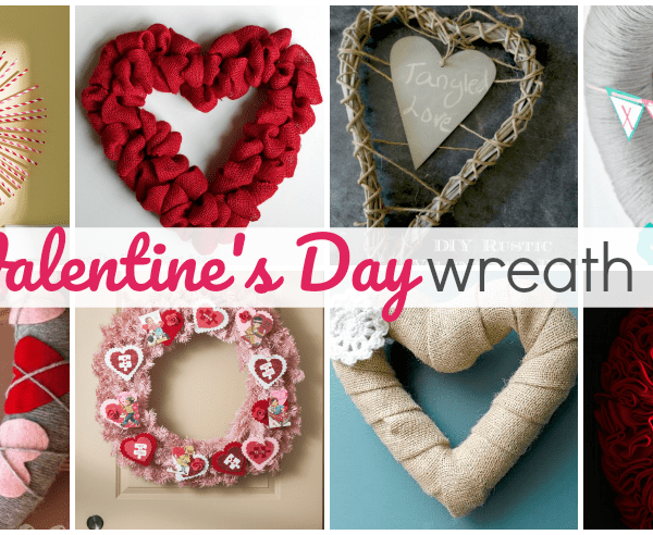 DIY Valentine's Day wreath ideas