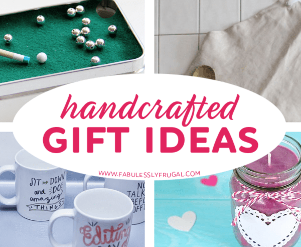 Handcrafted gift ideas