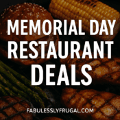 foods available in restaurants for memorial day