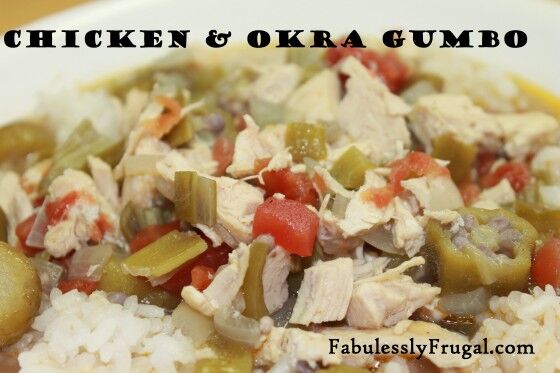 Chicken okra gumbo recipe