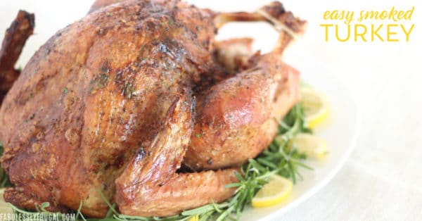 Citrus herb smoked turkey