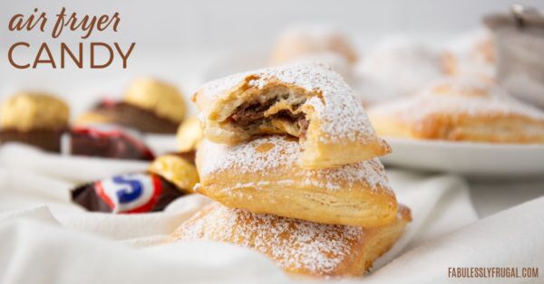 air fryer candy bars
