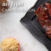 Air Fryer Candied Bacon