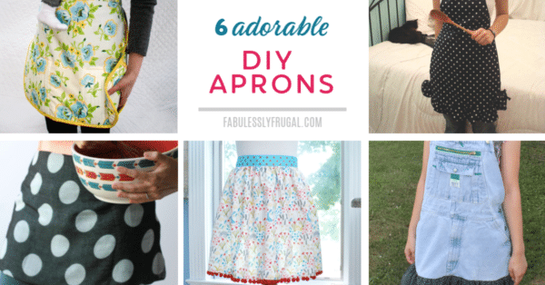 Adorable aprons diy