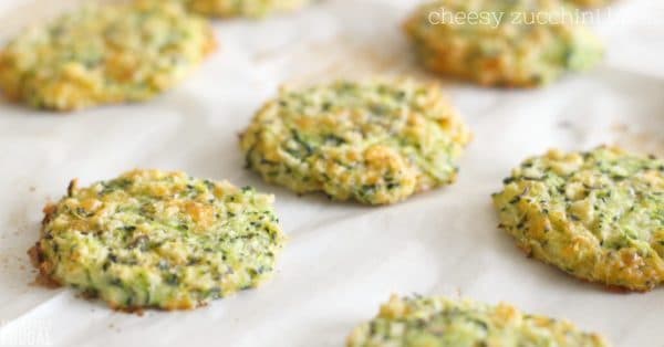 easy zucchini bites recipe - baked zucchini fritter