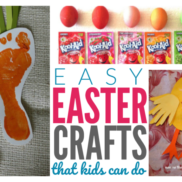 Easy easter crafts for kids, preschoolers, and elementary school students