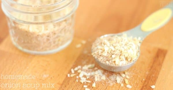easy recipe for homemade Lipton onion soup mix