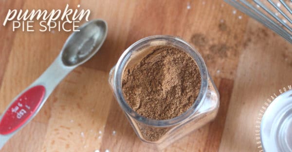 DIY Pumpkin pie spice