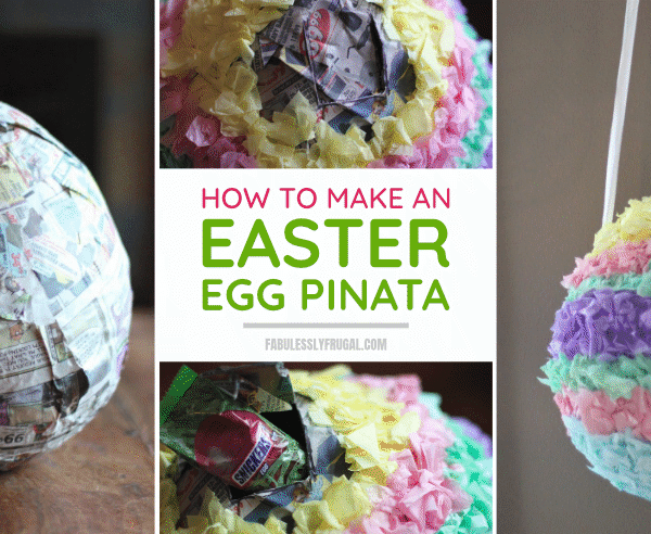 How to make an easter egg pinata