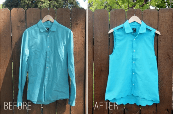 recycle mens dress shirt Lets turn this men's shirt into a whole new vibe! Who's ready for some #UpcycledFashion magic? #MensShirtMakeover #DIYStyle #TikTokFashion #SustainableStyle #CreativeClothing #FashionTrendsetter