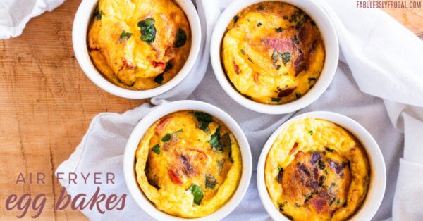 Eggs in the air fryer is ready in minutes and so tasty