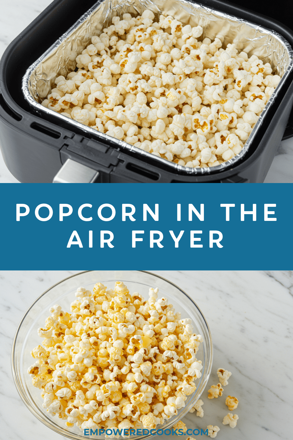 cook popcorn kernels popcorn in airfryer How to Make Popcorn in the Air Fryer Recipe Fabulessly Frugal