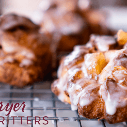 Air fryer apple fritters are easy and simple. You only need 3 ingredients to make this delicious recipe that everyone will love