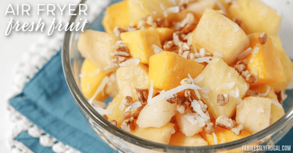 air fryer fresh fruit