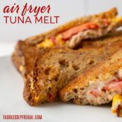 air fryer tuna melt