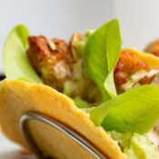 air fryer chicken tacos