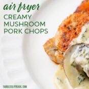 creamy mushroom pork chops
