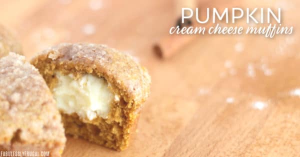 Cream cheese pumpkin muffins recipe