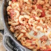 Dutch oven spaghetti recipe