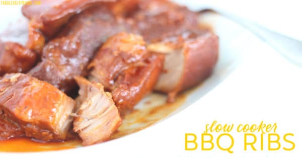 Slow cooker spare ribs