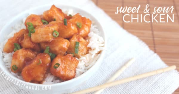 Sweet and sour chicken recipe