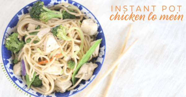 instant pot chicken lo mein