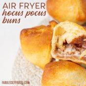 air fryer hocus pocus buns