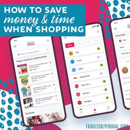 save time and money shopping