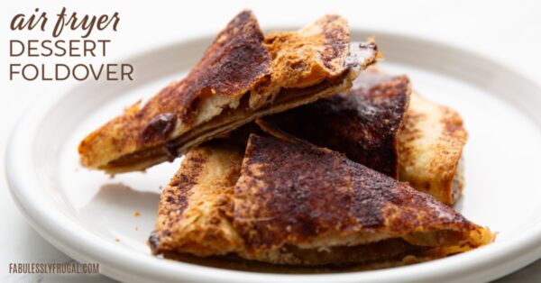 air fryer dessert foldover