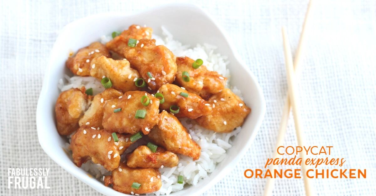 Panda Express Orange Chicken Recipe (Copycat) - Fabulessly Frugal